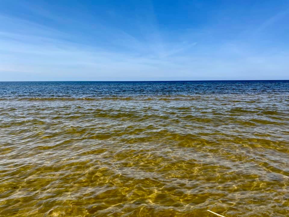 Lake Michigan shoreline at West Olive